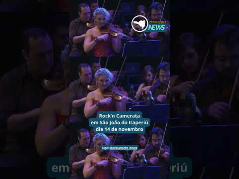 São João do Itaperiú se prepara para uma noite de puro rock e emoção com Rock’n Camerata