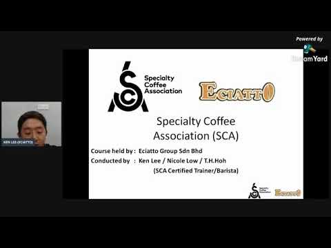 Online SCA Barista Skills - Introduction to Coffee (Episode #4)