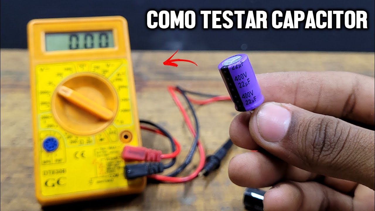 Como Testar Capacitor com Multímetro Digital Passo a Passo