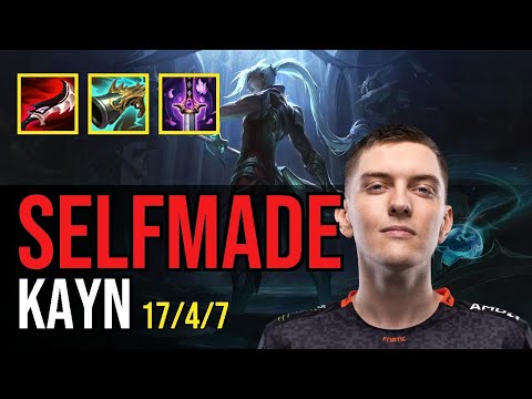 Selfmade - KAYN vs. HECARIM Jungle | EUW Grandmaster