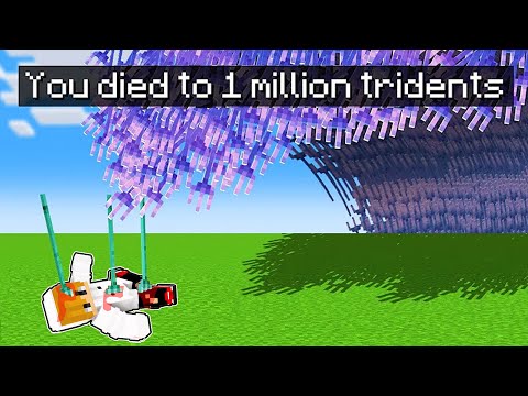 Surviving 1,000,000 Deaths in Minecraft! Insane!