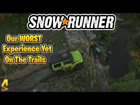 SnowRunner: Our WORST Experience On The Trails Yet... | Top Gear Ep. #48