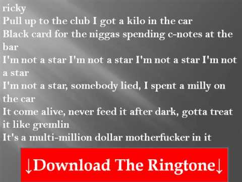Rick Ross - I'm Not A Star  Lyrics