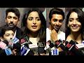 Many Celebs At Red Carpet Screening Of Goonj Aishwarya Sharma Fahmaan Khan Sonakshi Batra Etc
