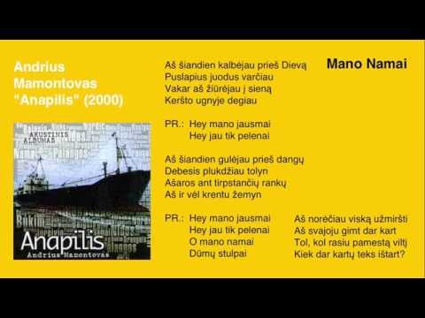 Andrius Mamontovas - Mano Namai