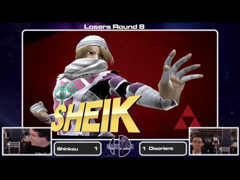 Shinkou (Sheik) vs Disorient (ZSS) - Orbitar 22 - Losers Quarters