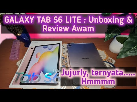 GALAXY TAB S6 Lite Pink (Review Jujur & Awam) tonton buat yang mau beli di 2022!!!