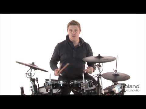 Roland Drum Lesson - Lesson 7 (Quick Record)