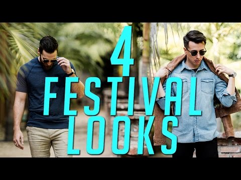 4 Festival Looks for 2017 || JACHS NY || Gent's Lounge