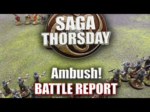 Battle Report - Ambush! - Scots vs Anglo-Danes - SAGA THORSDAY 99