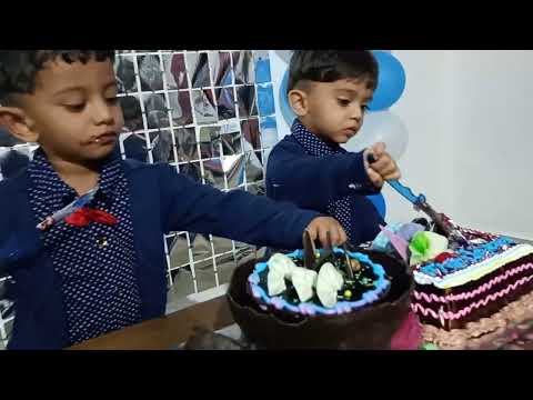 Happy Birthday party jiyan jiyansh to cake test to yummy 😋😋🤤🤤🤤🤤