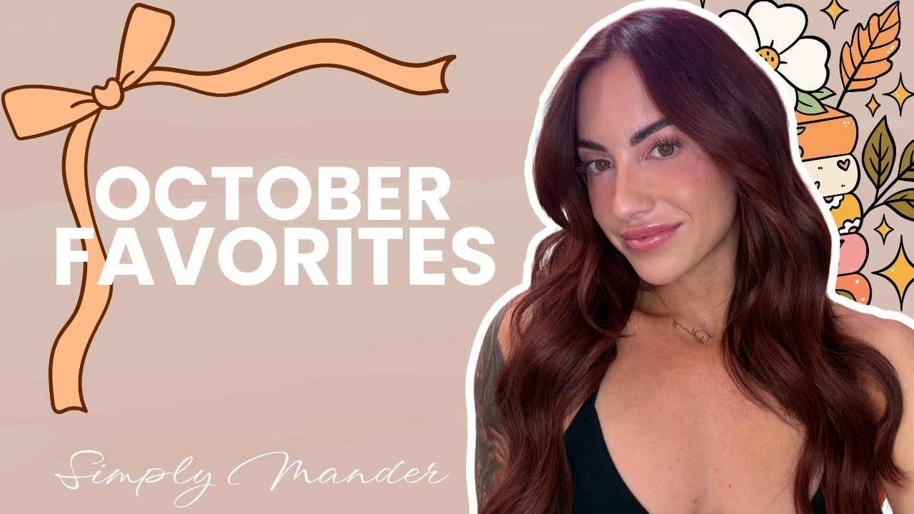 OCTOBER FAVORITES | Food, Beauty, Random 🎃💕💪🧁✨