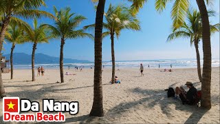 DA NANG VIETNAM 13th January 2026 - My Khe Beach Beautiful Morning with Perfect Weather