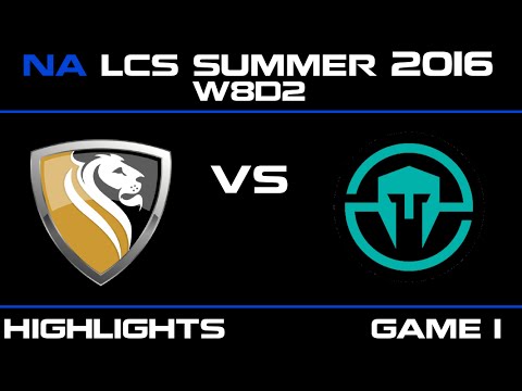 APX vs IMT Game 1 highlights W8D2 NA LCS 2016 Apex vs Immortals   IMT vs APX   LCS LOL