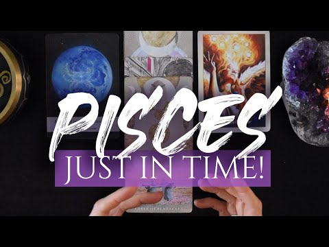 PISCES TAROT READING | \YOUR ONE-IN-A-MILLION OPPORTUNITY!\ JUST IN TIME