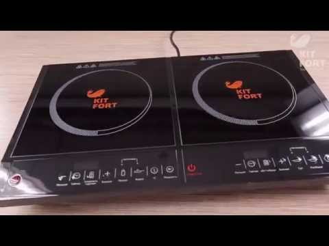 Миниатюра изображения товара Электрическая настольная плита Kitfort KT-104