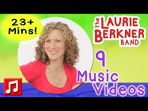 23+ Mins of Nonstop Laurie Berkner Music Videos for Kids!