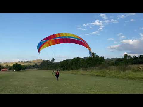 Decolagem Voo 231 de Paramotor IKE Costa - 19/06/22 - Serra da Canastra