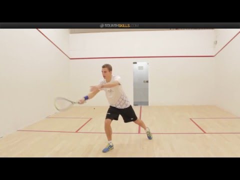 Squash tips: Nick Matthew on the forehand volley drop