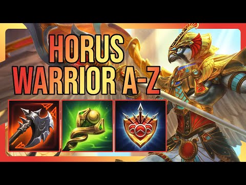 HUGE PLAYS! Horus Solo Gameplay (Smite Warrior A-Z)