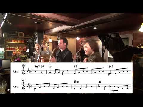 Donna Lee (Eric marienthal) - Sax Solo - Transcription (C, Eb and Bb version)