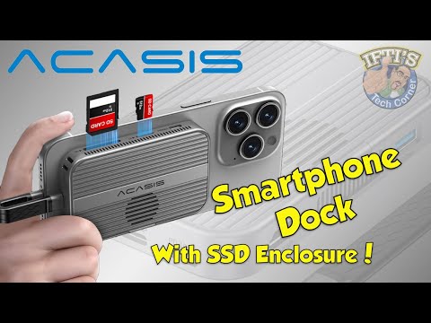 Acasis 6-IN-1 iPhone Docking Station & SSD Enclosure! : REVIEW