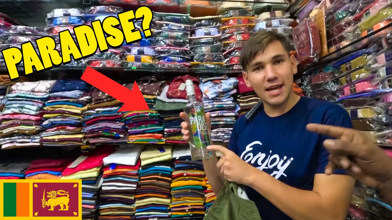 Join a duo as they explore Galle Market.