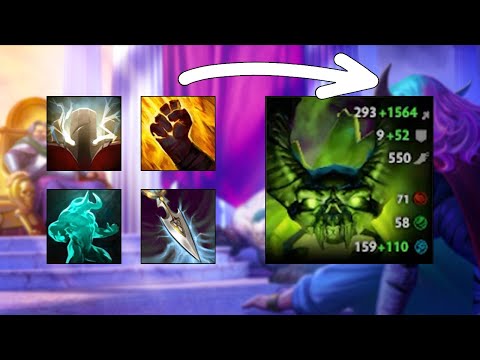 Sleight of Fist with 1800 DAMAGE!! [Dota 2 Ability Arena]