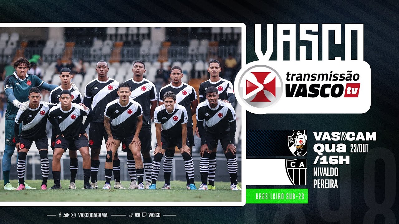 AO VIVO - VASCO x ATLÉTICO-MG | BRASILEIRO DE ASPIRANTES