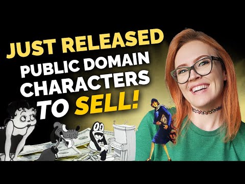 Public Domain Characters You Can Now LEGALLY Sell in 2026!