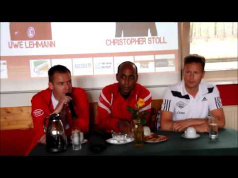 Pressekonferenz nach dem Spiel Lichtenberg 47 gegen Malchower SV 90