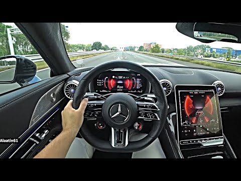 The NEW MERCEDES-AMG SL63 2024 TEST DRIVE
