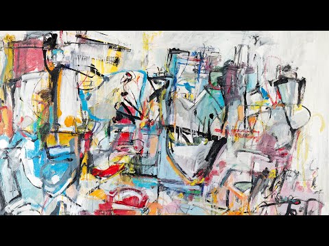 painter Francesco D'Adamo - Commistione, 2023 (Abstract Expressionism, Lyrical Abstraction)