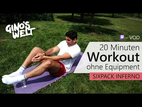20 Minuten Sixpack Workout | Gino Singh Homeworkouts