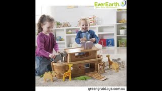 EverEarth Giant Bamboo Ark - greengrub Wooden Toys