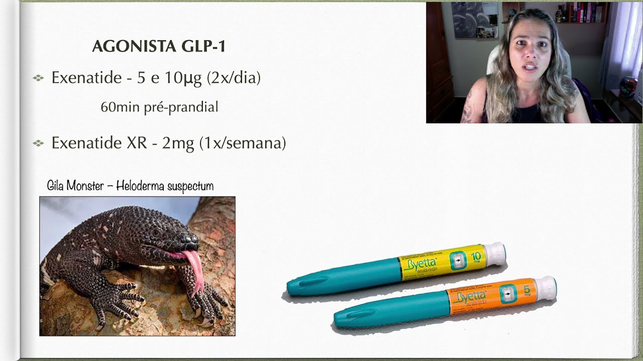 Incretinomiméticos - Agonista e análogos GLP-1