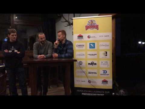 Pressekonferenz: Wanderers Germering - EV Pegnitz (18.12.16)
