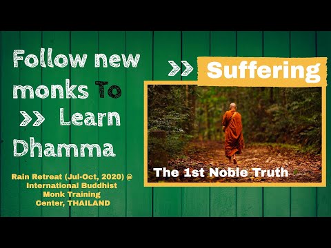 The First Noble Truth Analysis (Dukkha): Dhamma Lecture by Thanajayo Bhikkhu