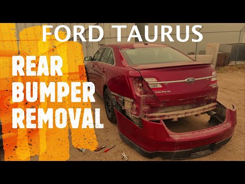 Ford Taurus - Rear Bumper Cover Removal / Replacement (2013 - 2019)