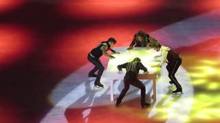 Art on Ice 2019 - Stefanie Heinzmann &quot;In The End&quot; - Cirque Eloize - AOI Skaters and Dancers