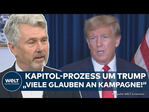 DONALD TRUMP: Kapitol-Sturm! Gericht blickt kritisch auf Argument zu Immunität des Ex-US-Präsidenten