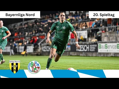Spvgg Bayern Hof vs. DJK Gebenbach // Tore + Highlights 20. Spieltag Bayernliga Nord