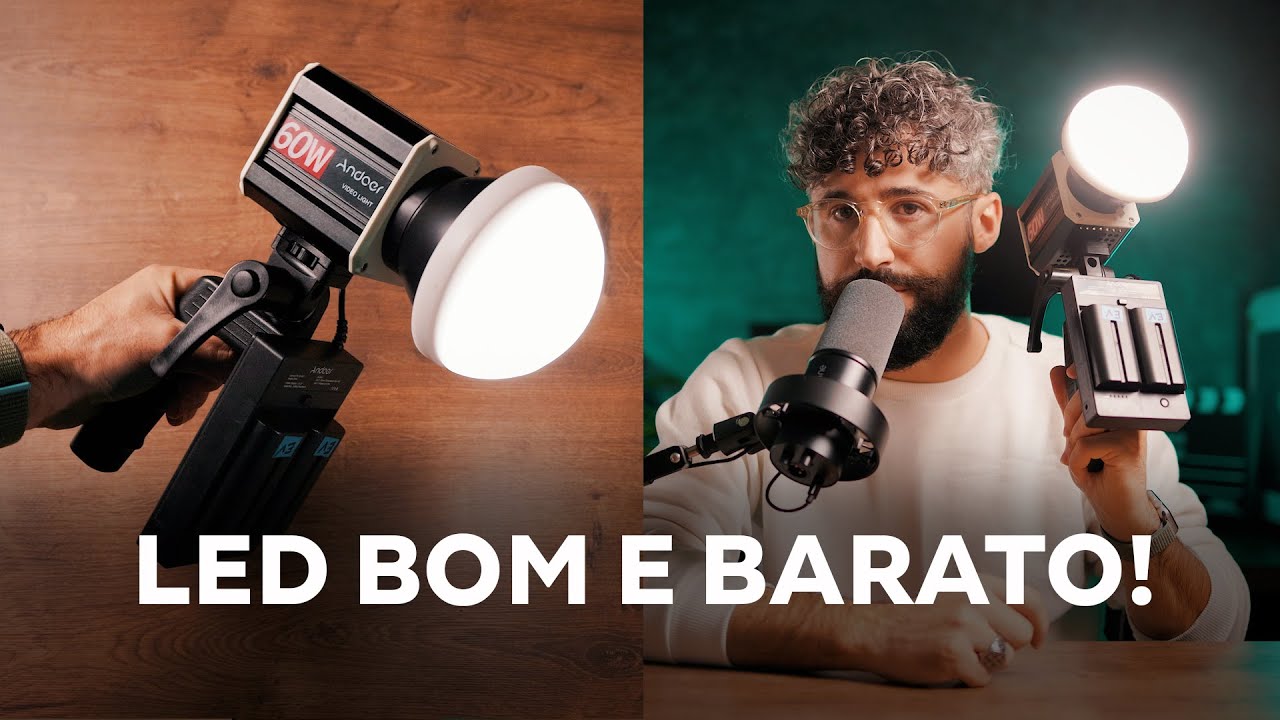 LED BOM E BARATO, MELHOR DO QUE EU ESPERAVA