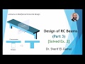 Design Of Reinforced Concrete Beams Part 3 Continuous Beams