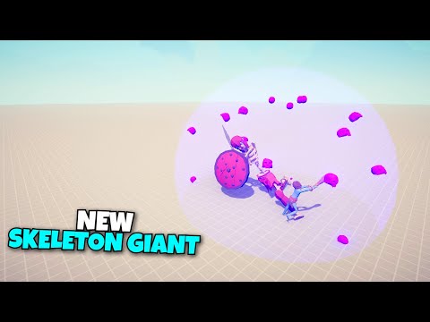 NEW SKELETON GIANT VS EVERY FACTION - Totally Accurate Battle Simulator TABS