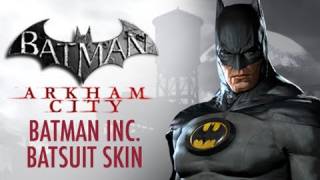 Batman Arkham City - Free Batman Inc. Batsuit DLC Costume Skin Available Now