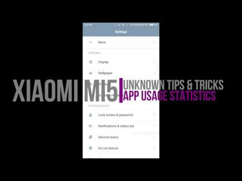 Hidden App Usage Statistics in Xiaomi Mi phones with MIUI 8 (secretly check last used apps)