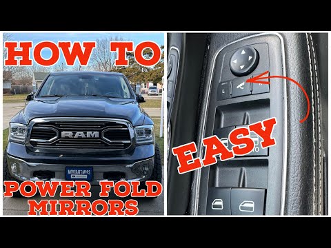 DIY ADD POWER FOLDING MIRRORS UPGRADE | No Wiring | EASY | 2009 - 2018 | W Links