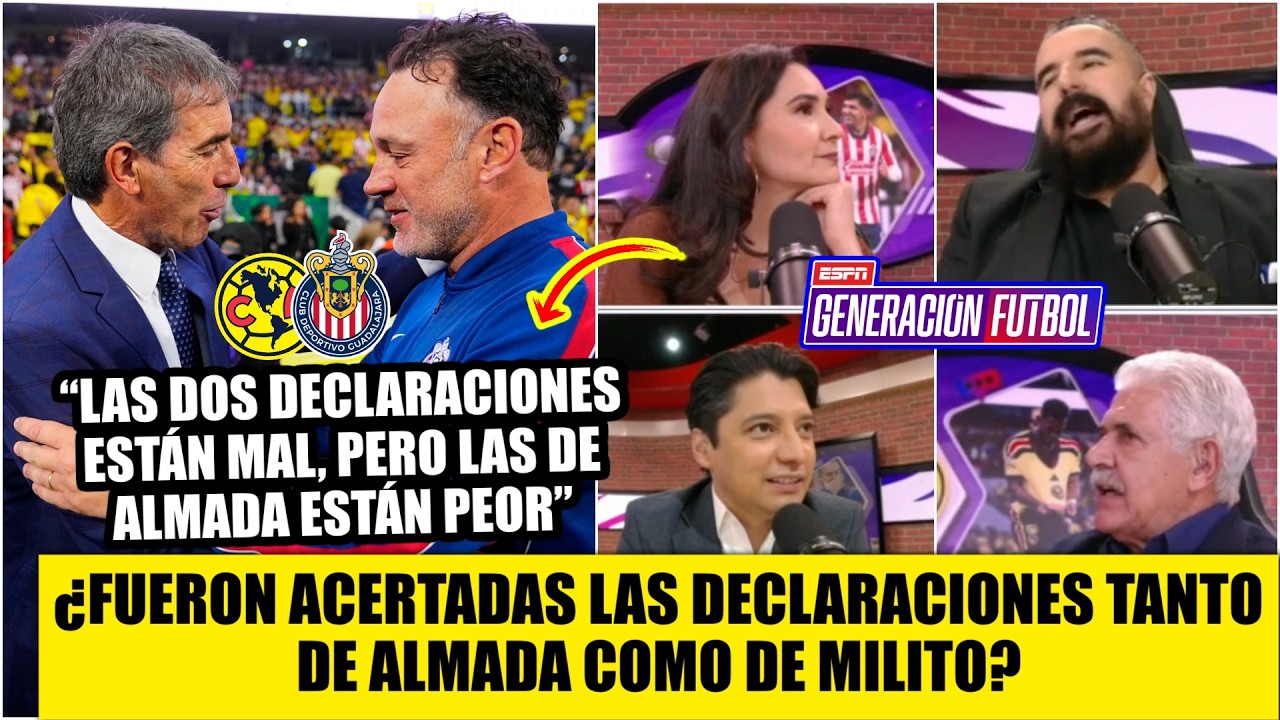 Tuca SALIÓ EN DEFENSA de MILITO y ALMADA tras declaraciones. CUENTA SU EXPERIENCIA | Generación F