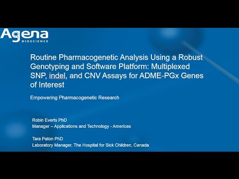 Webinar: Routine Pharmacogenetics Analysis Using Robust Genotyping